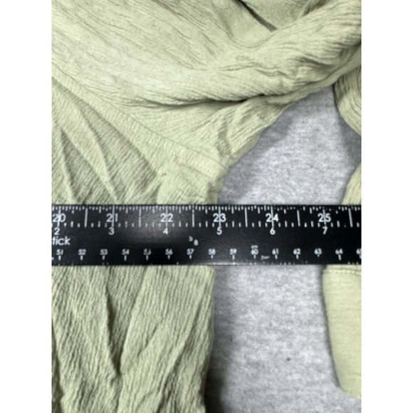 Torrid Green Size 4 Top Button Down Long Sleeve - Picture 4 of 7